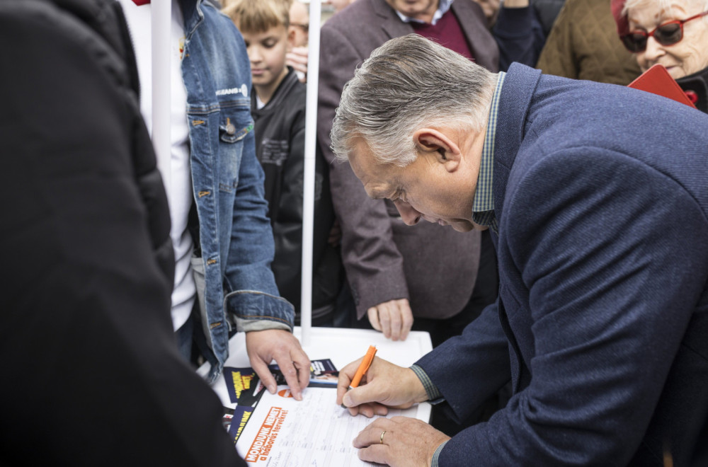 Orban pokrenuo peticiju: "Ne možemo da sedimo skrštenih ruku" FOTO