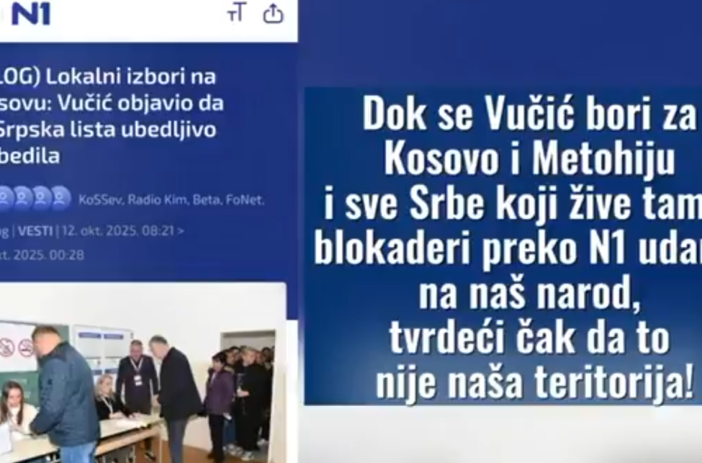 Blokaderi napali Srbe sa KiM: "Zašto bi nas zanimali izbori u suverenoj državi, to interesuje samo SNS"