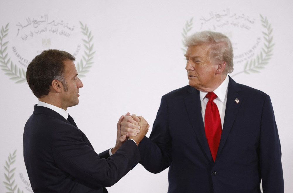 Macron's "subtle" message to Trump