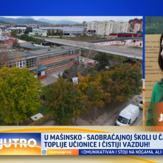 U čačanskoj školi uskoro toplije učionice i svežiji vazduh VIDEO