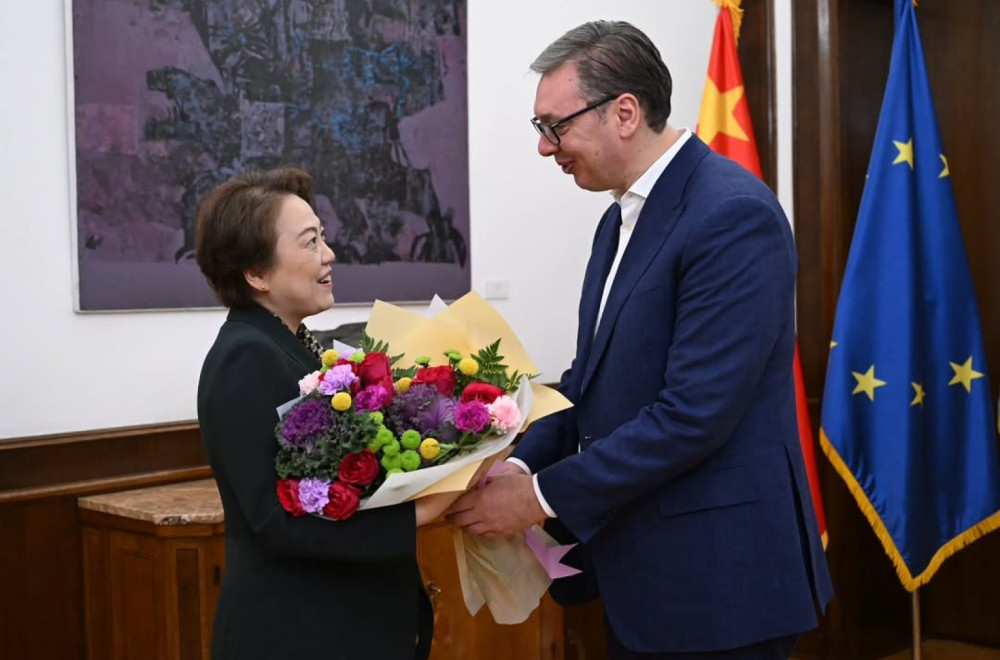 Vučić after meeting with Chinese delegation: I'm grateful to Chen Bo for developing our strategic partnership