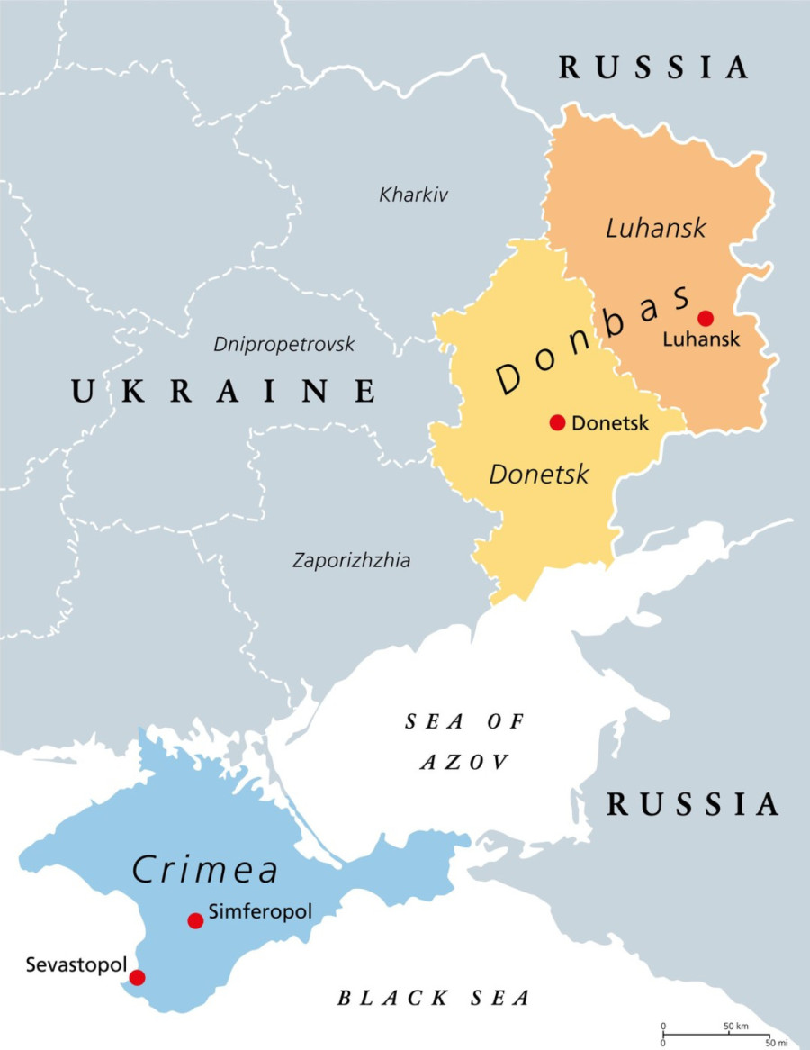 Poslednji ultimatum: Povucite se iz Donbasa MAPA