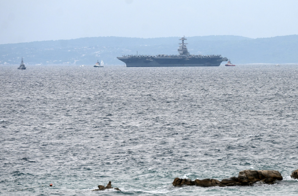The largest warship has arrived in Croatia: Is something brewing? PHOTO/VIDEO