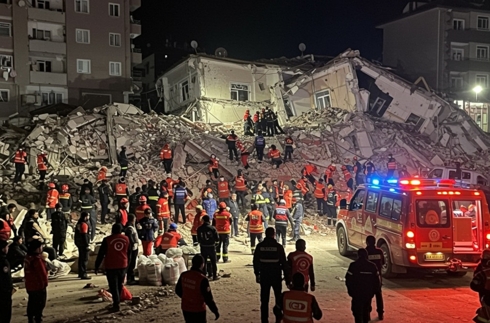 Jak zemljotres pogodio Tursku: Građani panično bežali; Srušene zgrade FOTO/VIDEO