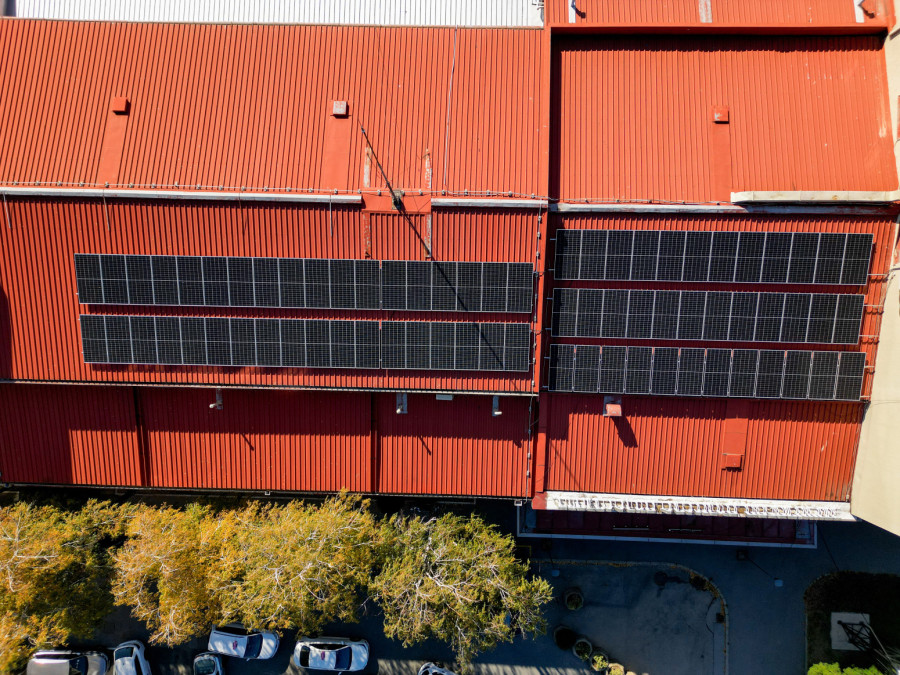 For the stage lights: The Mozzart Foundation donated a solar power plant to the Belgrade Drama Theatre