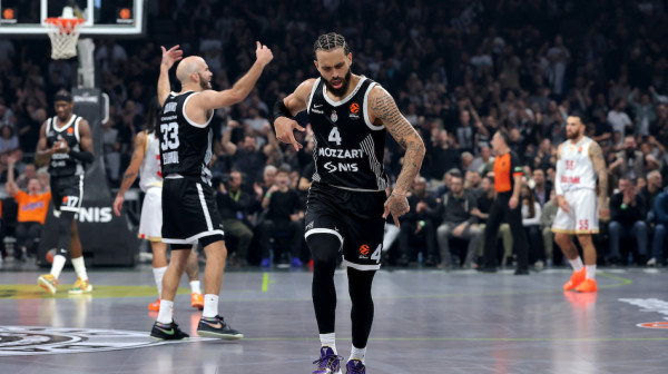 Ovo može samo Partizan: Vodili 20 razlike, umalo izgubili; Obradović: "Bez Marinkovića protiv Asvela"