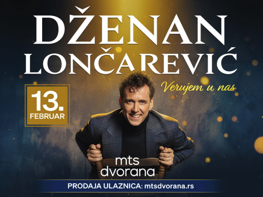 Doček Dana zaljubljenih uz Dženana Lončarevića 13. februara 2026. godine u mts Dvorani