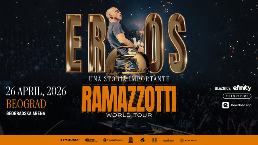 Eros Ramazzotti otkrio poslednji duet sa novog albuma: Pesma sa velikom svetskom zvezdom