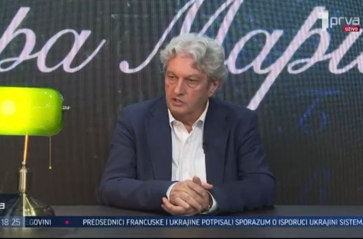 Marić se uključio u Vesti TV Prva i najavio večerašnje goste VIDEO