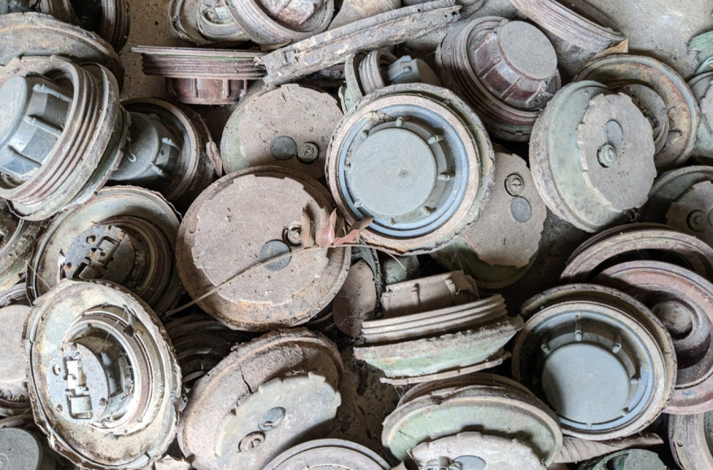 They used banned cluster munitions PHOTO