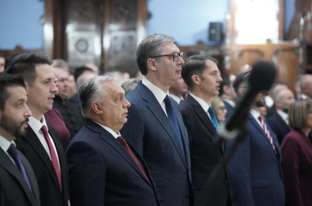 Serbian President Aleksandar Vučić and Hungarian Prime Minister Viktor Orbán visited Subotica today
