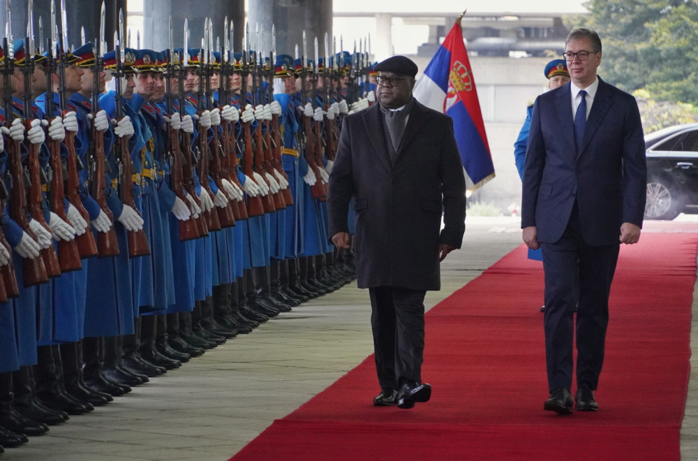 Vučić meets with the President of the Democratic Republic of Congo: Bilateral documents signed PHOTO/VIDEO