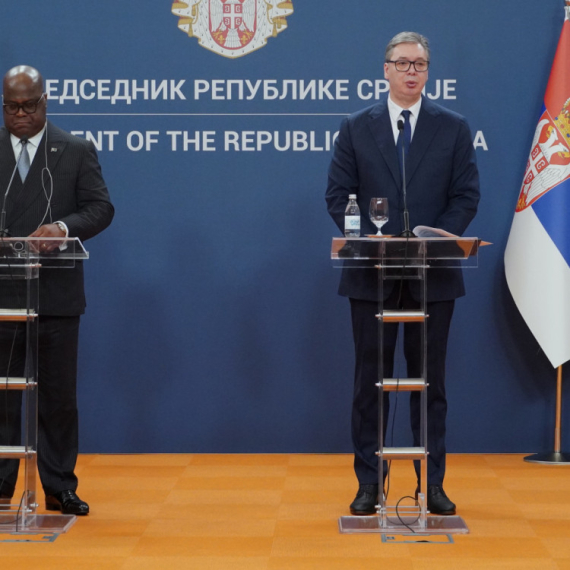Vučić: Kongo može da računa na našu podršku; Čilombo: U Beogradu se osećam kao kod kuće
