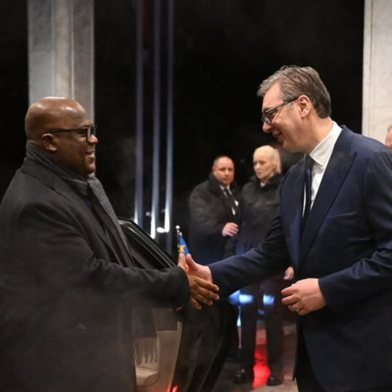 Vučić ugostio na večeri predsednika Konga: Veoma vas cenimo kao hrabrog čoveka FOTO
