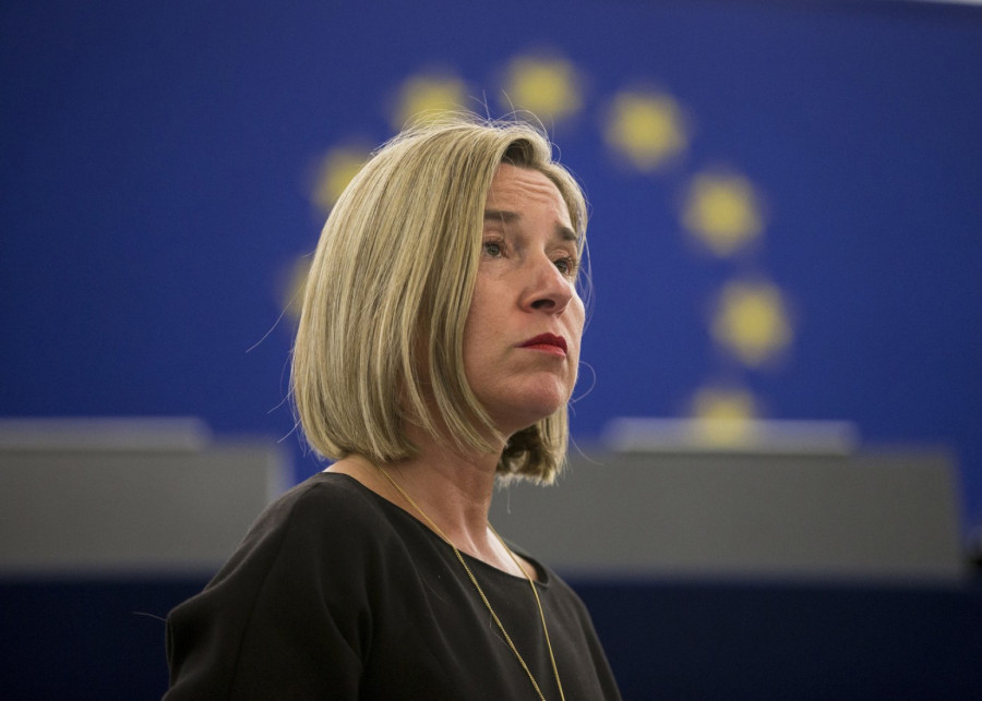 Mogerini se oglasila prvi put nakon privođenja