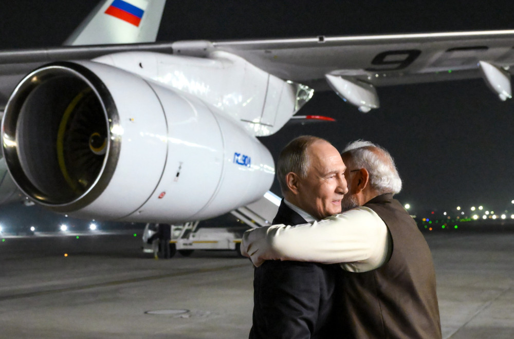 Putin ponovo putuje u Indiju; Druga poseta za manje od godinu dana