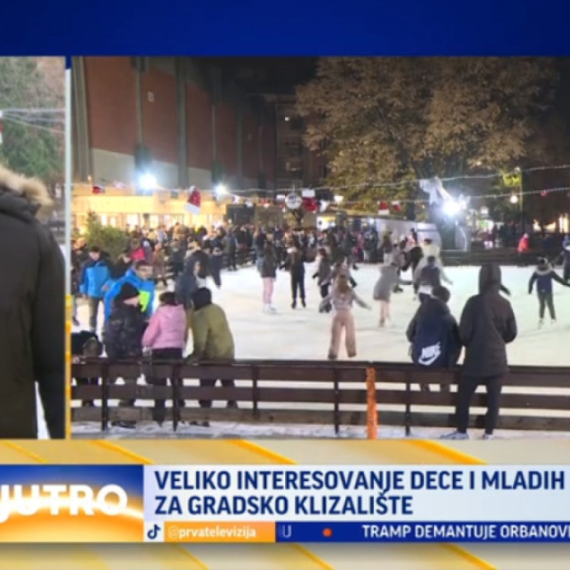 U Jagodini postavljeno klizalište: Cena nepromenjena 21 godinu VIDEO