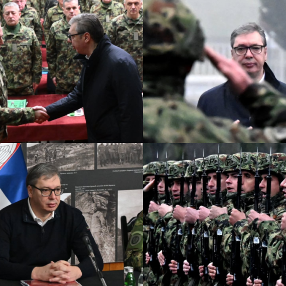 Vučić: We'll do everything to ensure that army is a deterrent to any aggressor; We want to avoid all conflicts