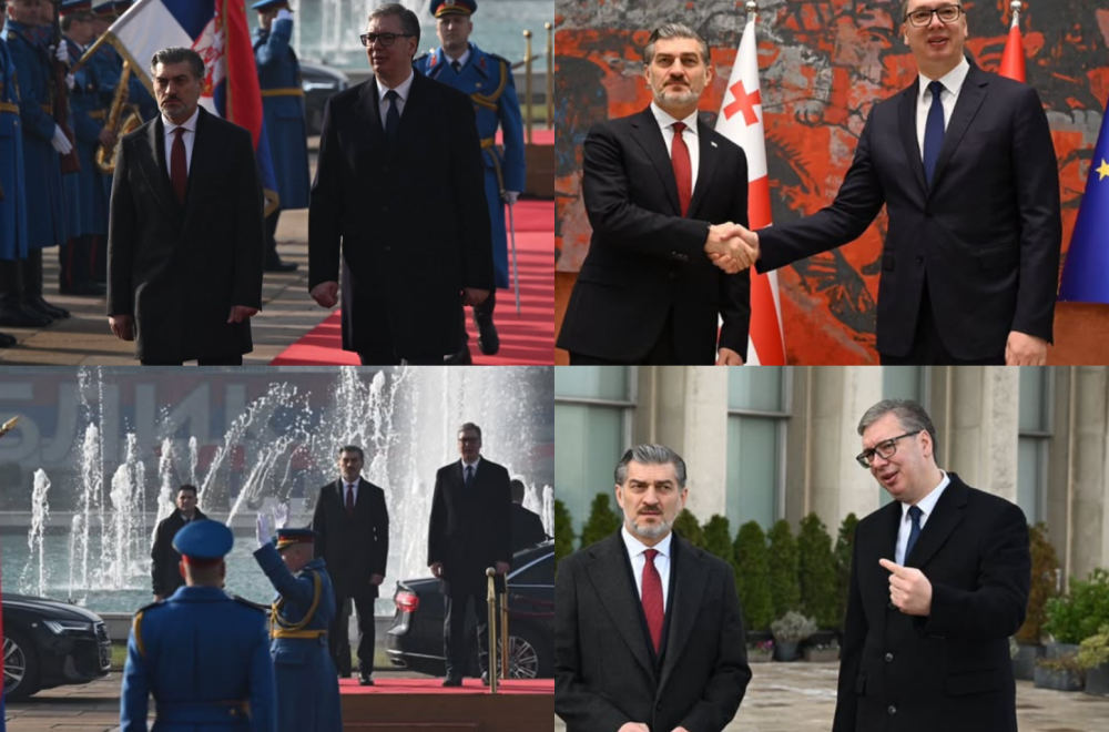 Vučić razgovarao sa Kavelašvilijem; Održan sastanak delegacija; Priređena svečana večera FOTO/VIDEO