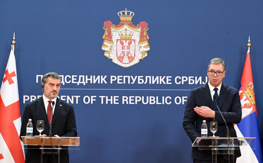 Vučić: Gruzija će uvek moći da računa na srpski glas; Kavelašvili: Zahvalni smo na vašoj podršci FOTO