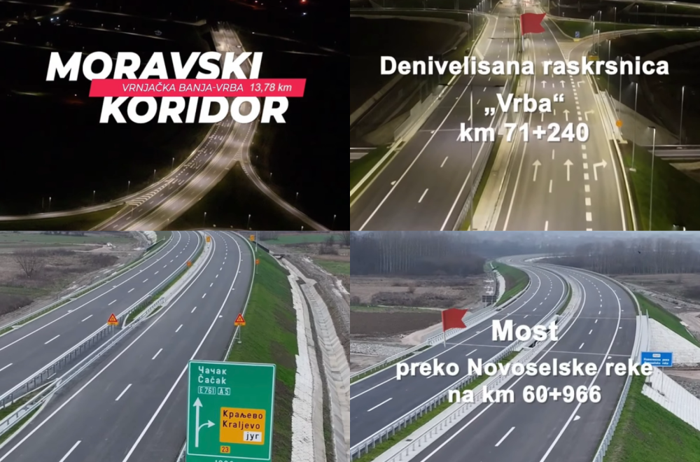 Bliži se kraj radova na najvećem srpskom koridoru: 110 kilometara spremno do Vidovdana
