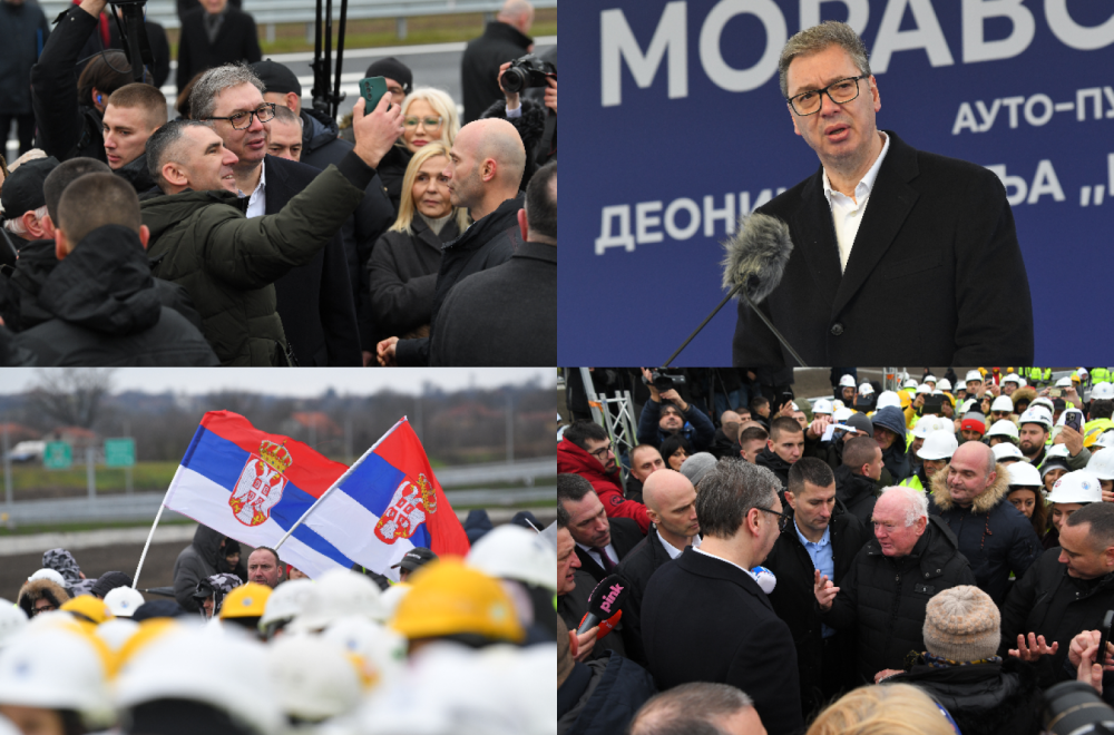 A new highway section opens; Vučić: The entire Morava Corridor will be completed by September 2026 PHOTO/VIDEO
