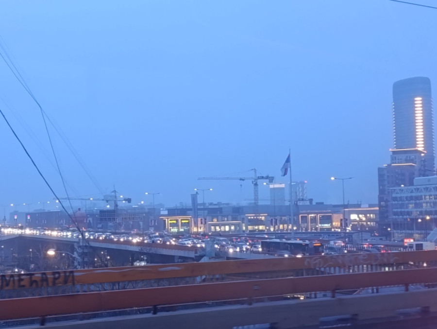 Kolaps u Beogradu – kolone su nepregledne FOTO/VIDEO