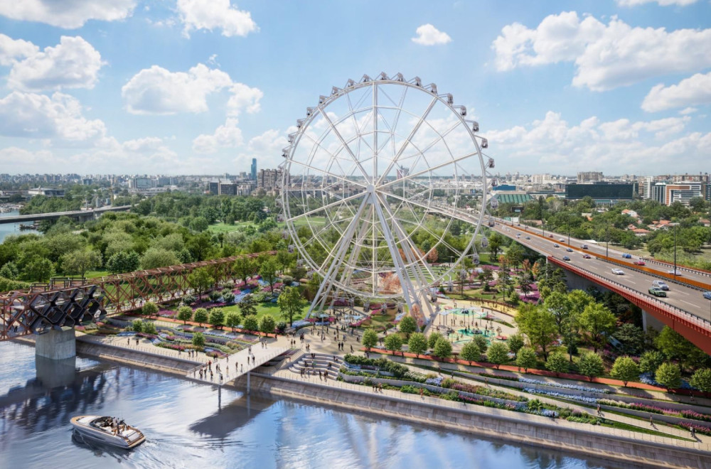 Panoramski točak "Beogradsko oko" nova atrakcija pred EXPO FOTO