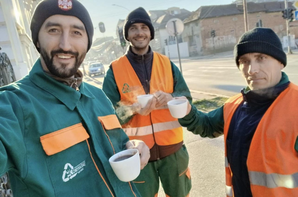 Nema pauze za vredne komunalne radnike u Čačku: Od rane zore na svojim radnim mestima FOTO