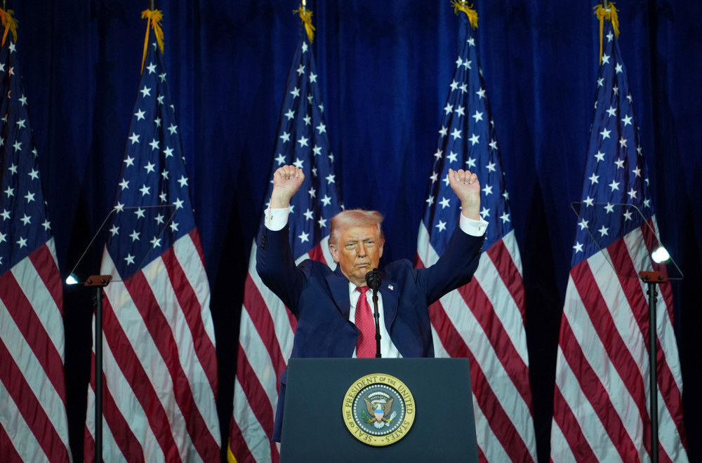 "Bravo za Trampa!"