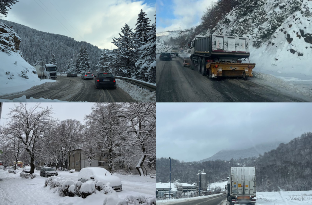 Serbia gripped by snow; Blizzard lasts for hours; State of emergency declared in several municipalities PHOTO