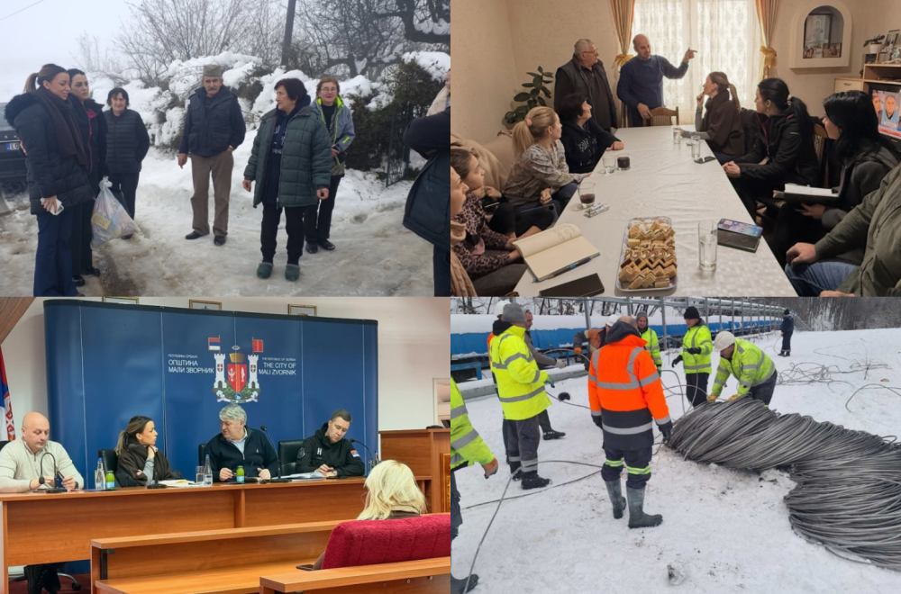 Ministarka Mesarović na terenu sa građanima: Nema spavanja, ne stajemo dok svi ne dobiju struju FOTO