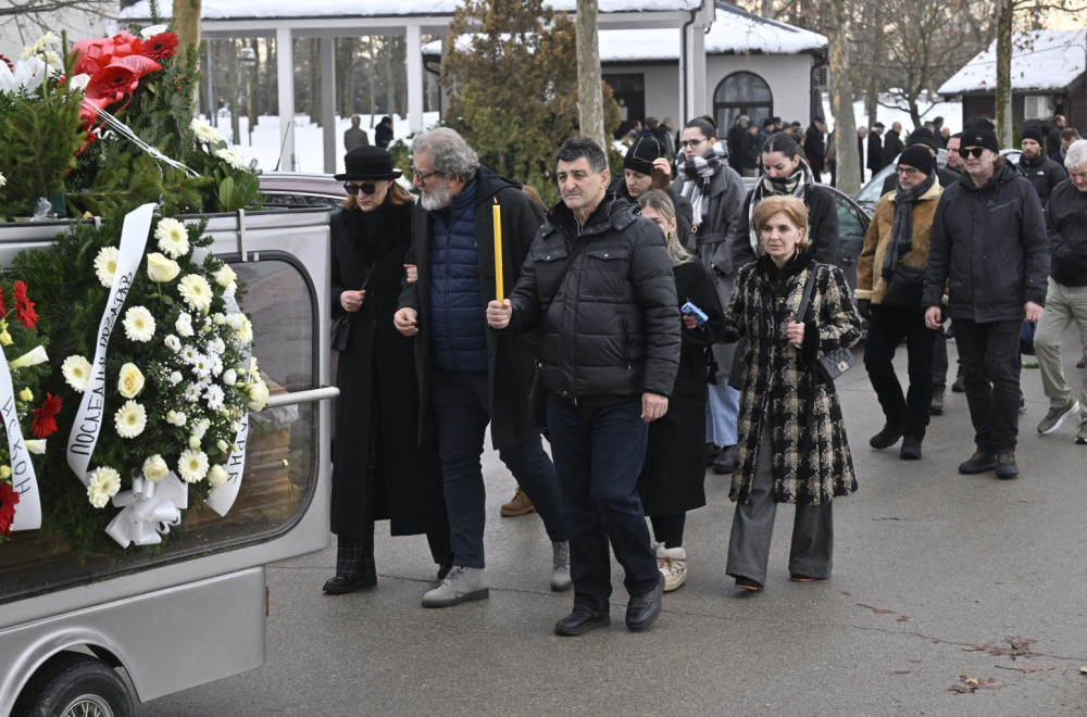 Sahranjen Ljuba Ninković: Boda Ninković održao potresan govor