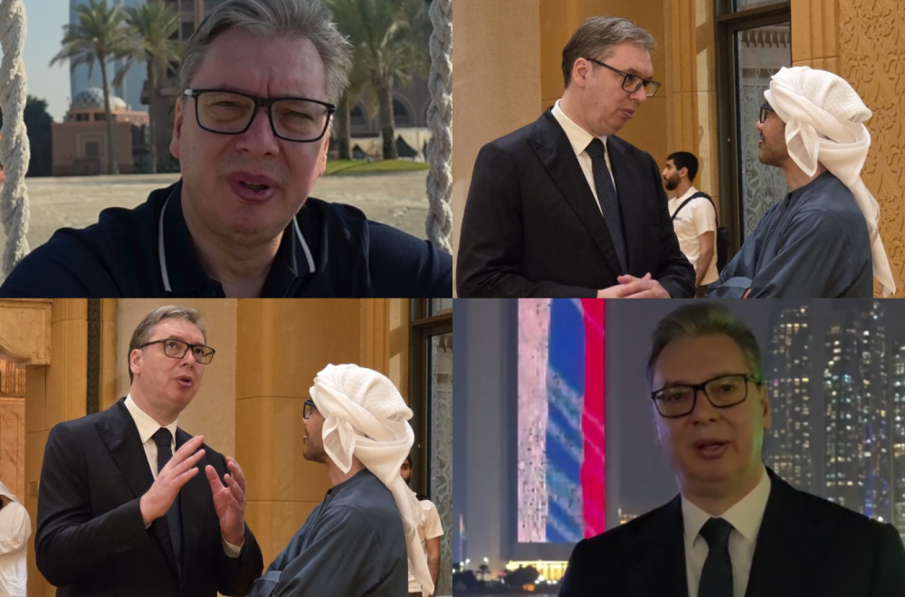Vučić u Abu Dabiju: Sastanak sa šefom diplomatije UAE; "Srbija mora snažnije da prigrli sve što je novo" VIDEO