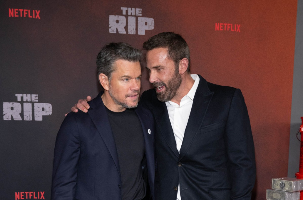Met Dejmon i Ben Aflek otkrili tajnu: "Netflix traži da po tri, četiri puta..." FOTO/VIDEO