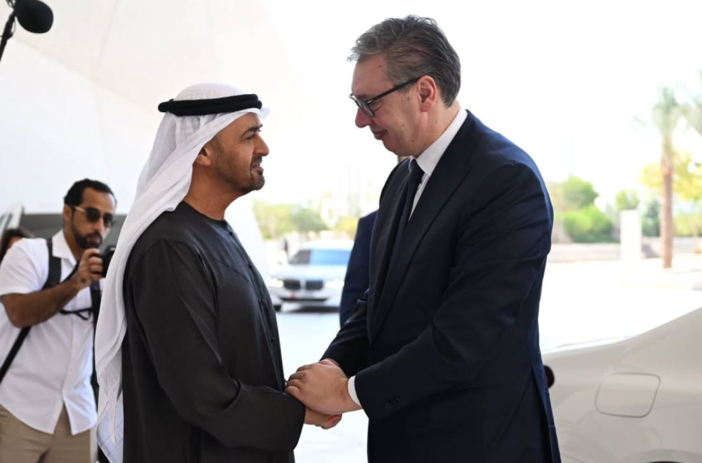 Vučić from Abu Dhabi: "Bin Zayed hosted me at the new National Museum; only Macron had been there before me"
