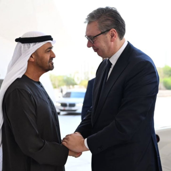 Vučić from Abu Dhabi: "Bin Zayed hosted me at the new National Museum; only Macron had been there before me"