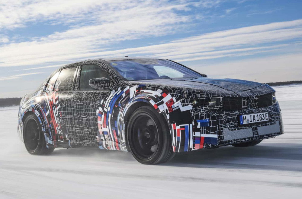 Električni BMW M3 stiže sa četiri motora i lažnim menjačem FOTO