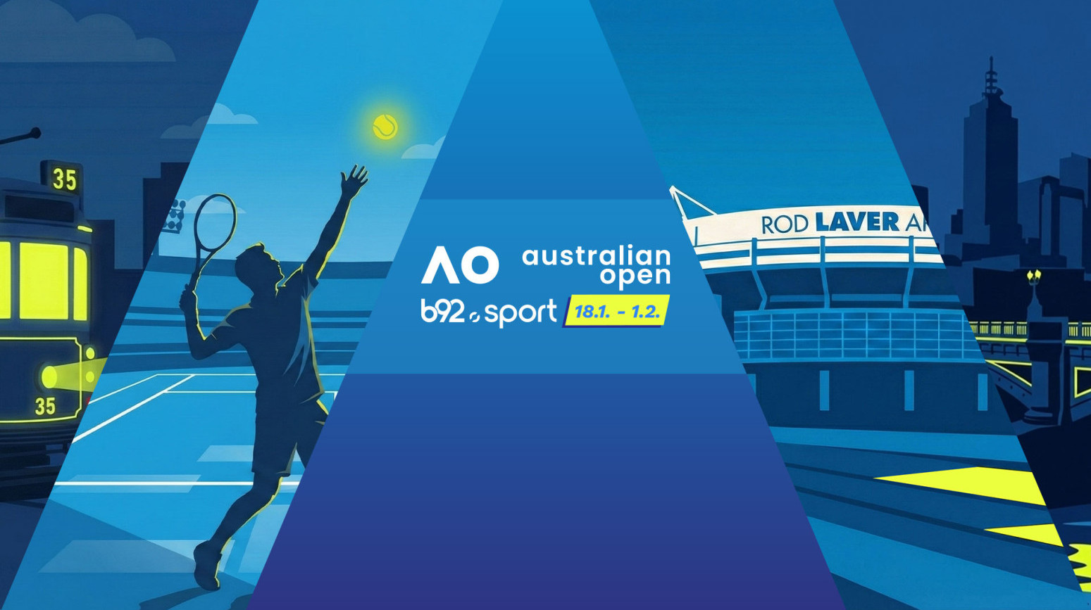 Vraća se najbolji tenis – pratite Aus Open uz B92.sport!