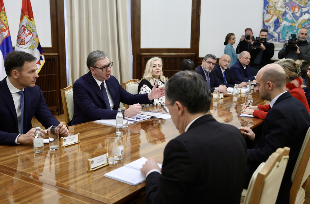Vučić se sastao sa Baroom; "Srbija vodi odgovornu politiku"
