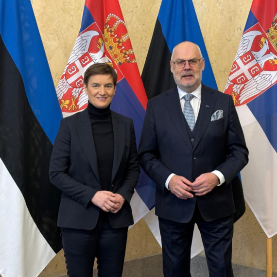 Brnabić: Radićemo na većem razumevanju i zbližavanju Srbije i Estonije VIDEO