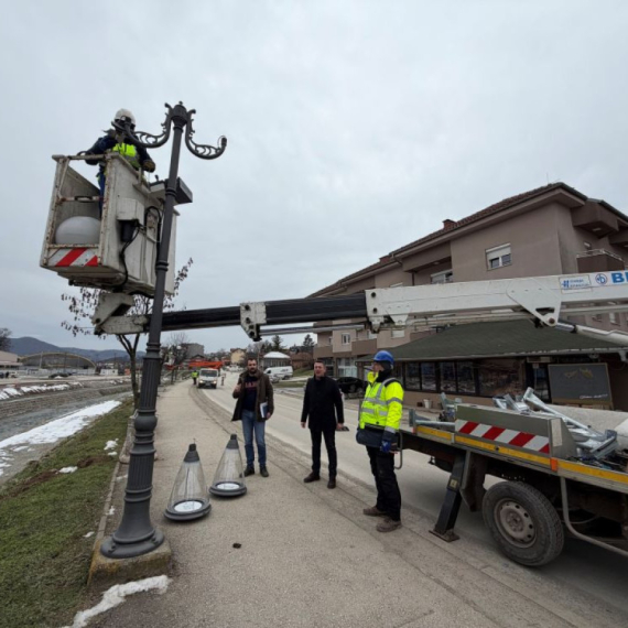 Modernizuje se javna rasveta u centru Gornjeg Milanovca: Projekat vredan preko 125 miliona dinara