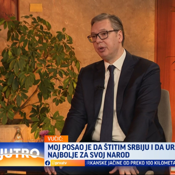 Vučić za TV Prva iz Palate Srbija: Vreme odgovornosti dolazi; Postaviću pitanja koja nisu jednostavna VIDEO