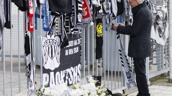 PAOK zatražio odlaganje utakmice zbog ubistva navijača