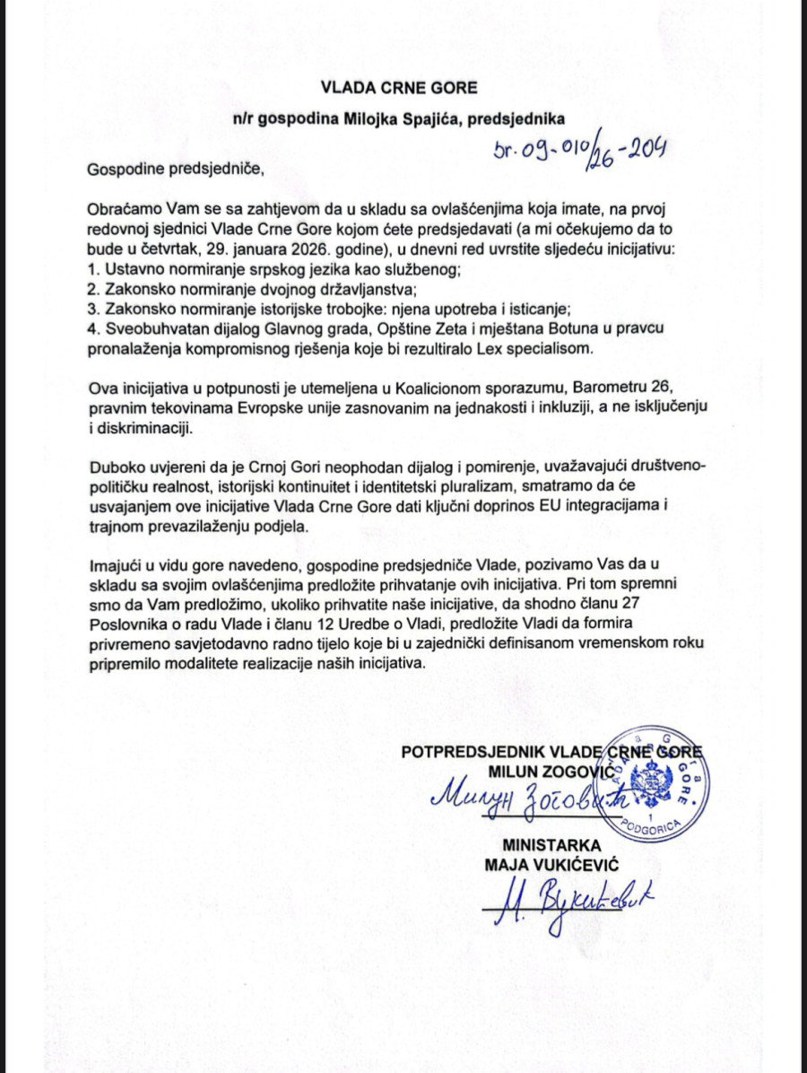 Knežević: DNP otkazuje podršku Vladi i rukovodstvu Podgorice; Držimo reč, borimo se za principe FOTO