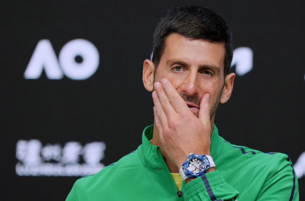 Djoković at the Winter Olympics Opening: 'Los Angeles is far away' VIDEO