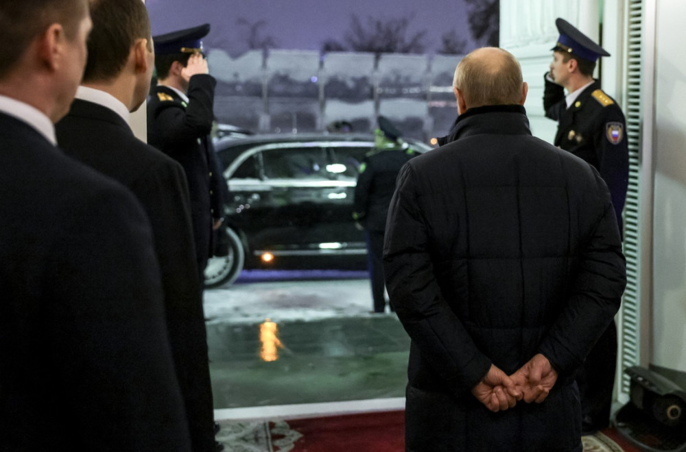 Pojačana zaštita oko rezidencije Vladimira Putina FOTO
