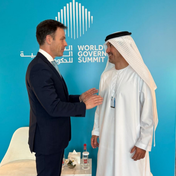 Mali sa ministrom privrede i turizma Dubaija: Osnivač GITEX-a koji će 2027. biti u Srbiji FOTO