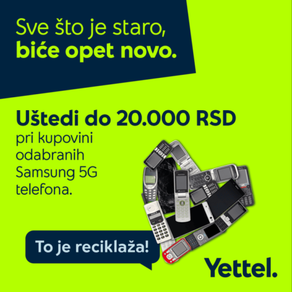 Novi program reciklaže u Yettelu: Do sada reciklirano više od dva miliona uređaja