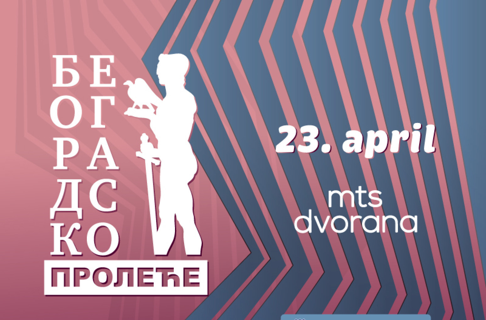 "Beogradsko proleće" 23. aprila u mts Dvorani